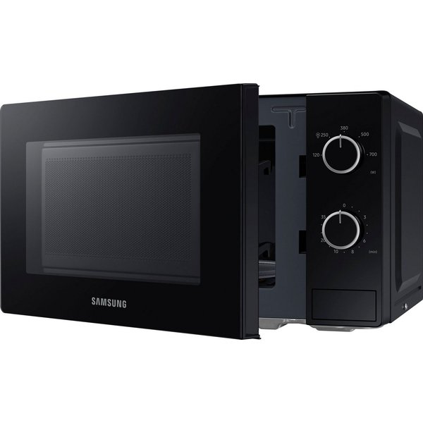 Samsung Mikrowelle MS20A3010AL/EG, Mikrowelle, 20 l, Einfache Handhabung in schickem Design