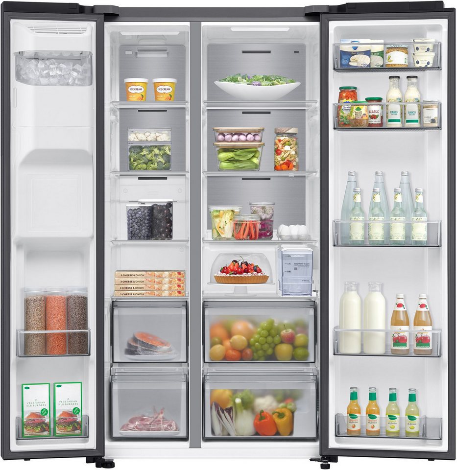 Samsung Side-by-Side RS70F RS70F65KEFEF, 178 cm hoch, 91,2 cm breit – Bild 3 von 5