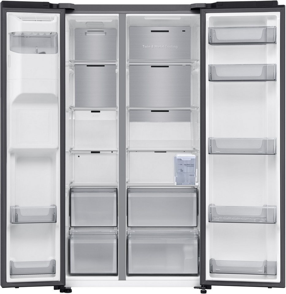 Samsung Side-by-Side RS70F RS70F67KCFEF, 178,4 cm hoch, 91,2 cm breit – Bild 4 von 5