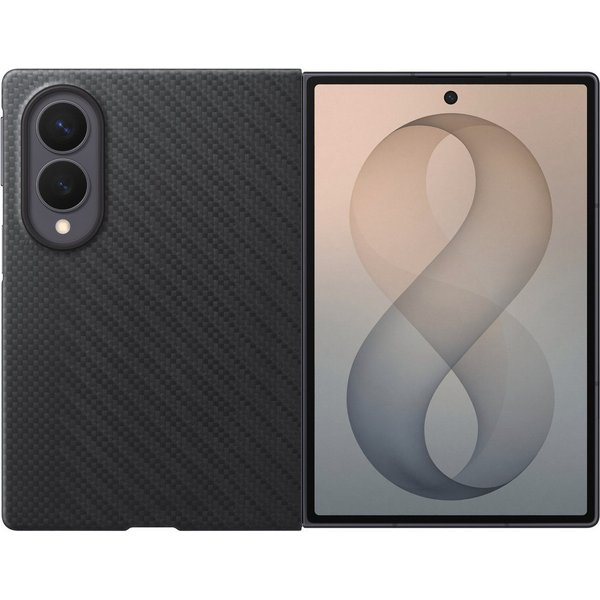 Samsung Smartphone-Hülle Carbon Magnet Case für Galaxy Fold8, Backcover, Schutzhülle, Handyschutzhülle, Case, Schutzcase, stoßfest