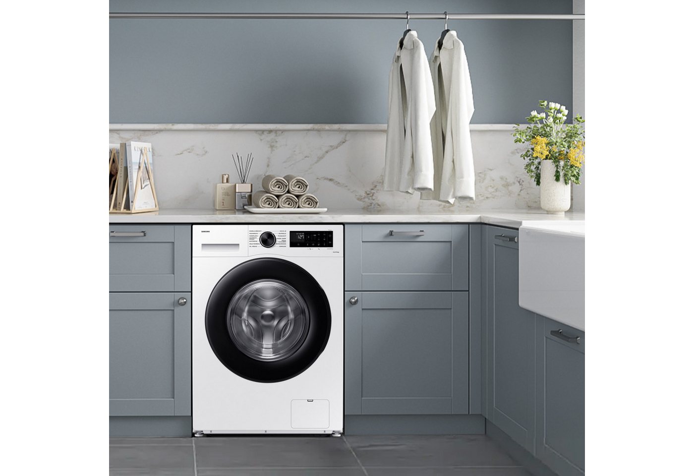 Samsung Waschmaschine WW5000C WW9A-10W, 9 kg, 1400 U/min – Bild 2 von 5