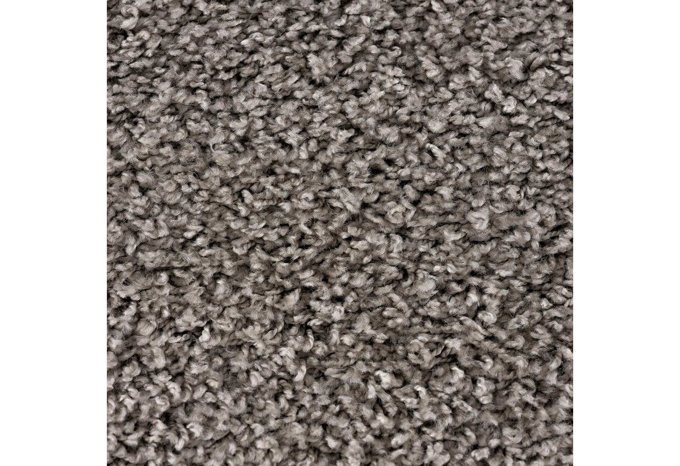 Sanat Hochflor-Teppich LOCA, auch als Läufer und in Rund, rund, Höhe: 30 mm, Wohnzimmer, Langflor, Shaggy, Schlafzimmer – Bild 3 von 5