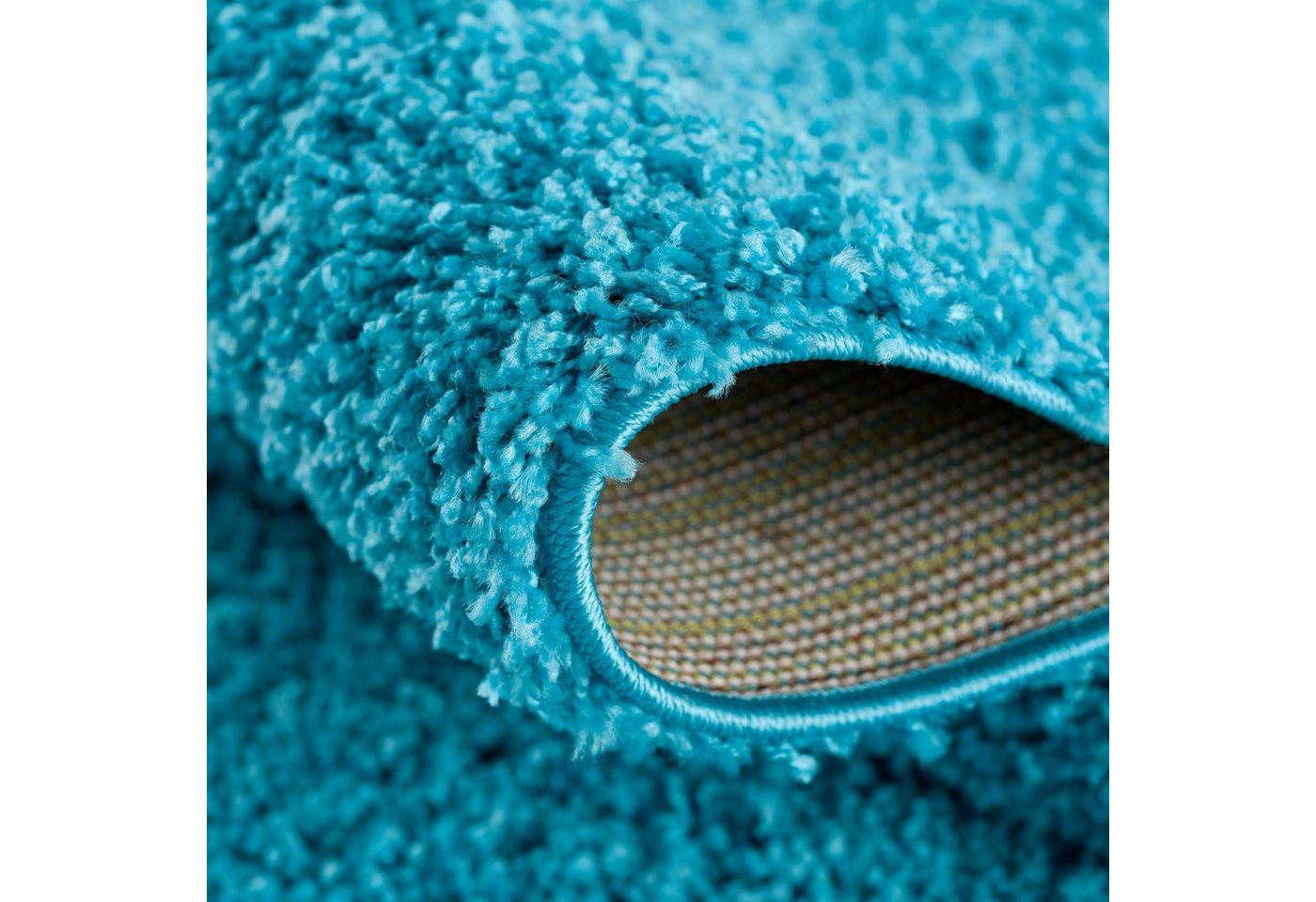 Sanat Hochflor-Teppich LOCA, auch als Läufer und in Rund, rechteckig, Höhe: 30 mm, Wohnzimmer, Langflor, Shaggy, Schlafzimmer – Bild 5 von 5