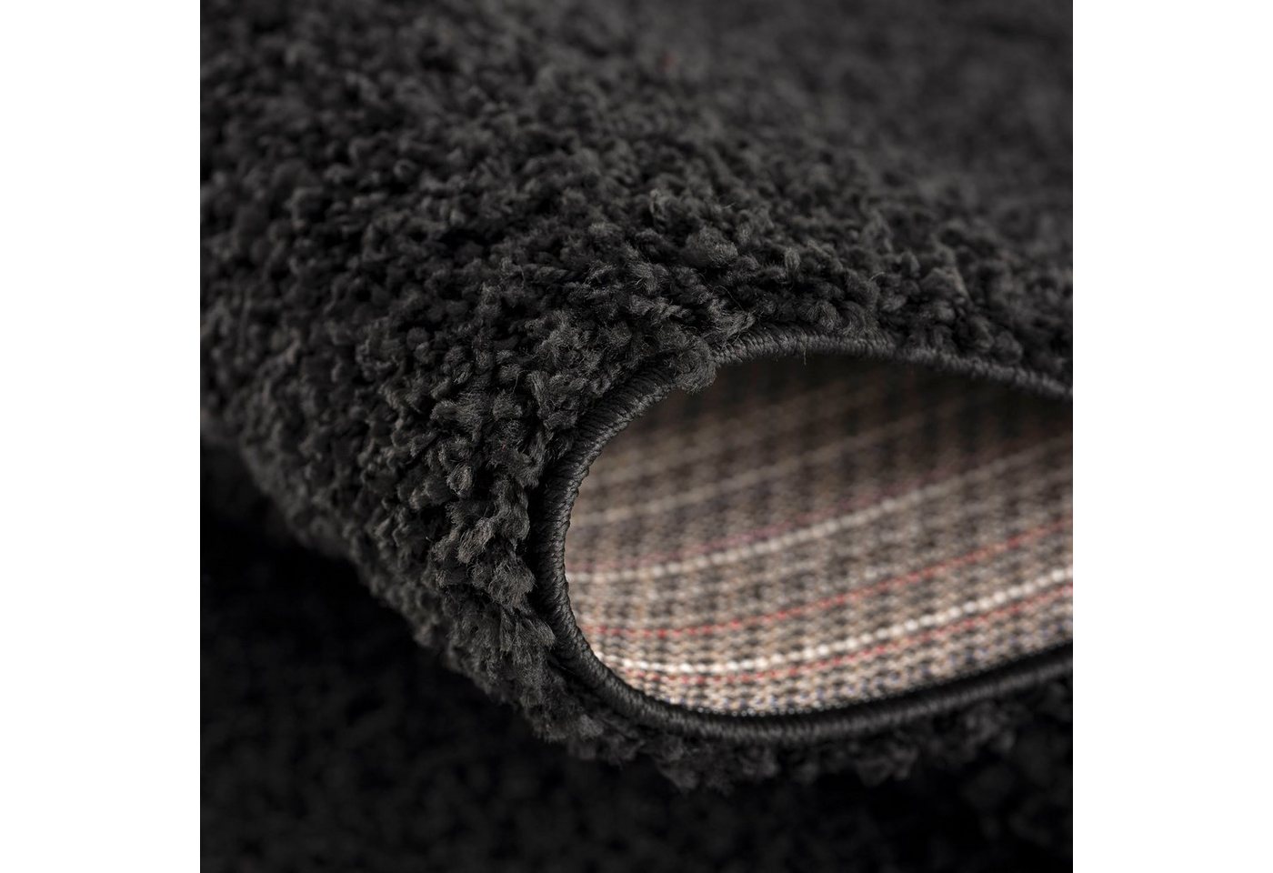 Sanat Hochflor-Teppich LOCA, auch als Läufer und in Rund, rechteckig, Höhe: 30 mm, Wohnzimmer, Langflor, Shaggy, Schlafzimmer – Bild 5 von 5