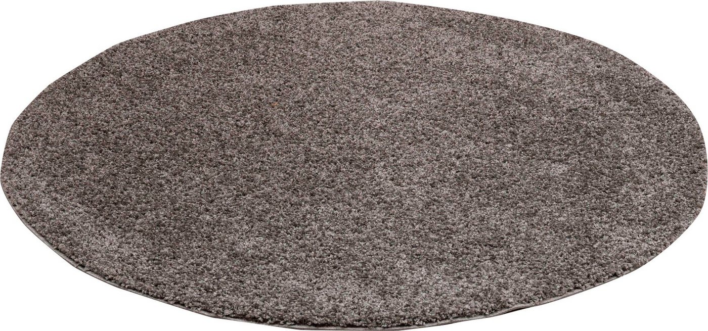 Sanat Hochflor-Teppich LOCA, auch als Läufer und in Rund, rund, Höhe: 30 mm, Wohnzimmer, Langflor, Shaggy, Schlafzimmer – Bild 2 von 5