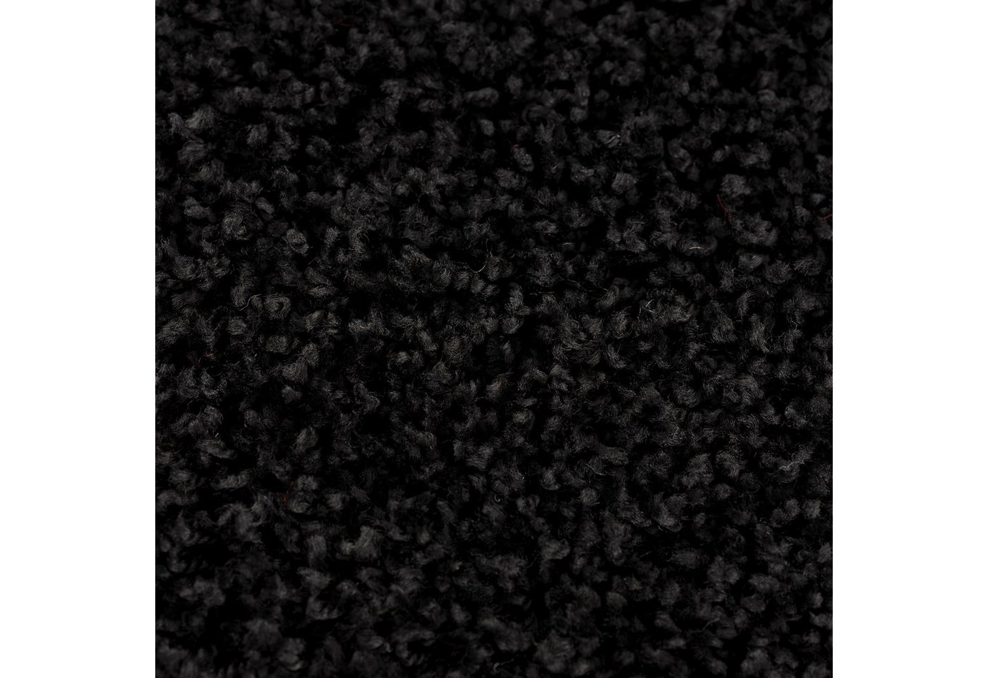 Sanat Hochflor-Teppich LOCA, auch als Läufer und in Rund, rund, Höhe: 30 mm, Wohnzimmer, Langflor, Shaggy, Schlafzimmer – Bild 3 von 5