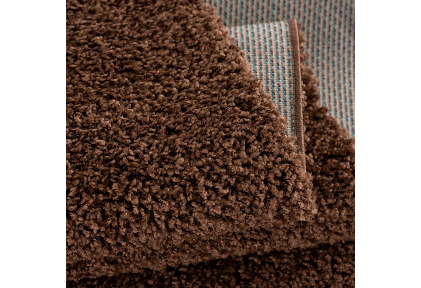 Sanat Hochflor-Teppich LOCA, auch als Läufer und in Rund, rechteckig, Höhe: 30 mm, Wohnzimmer, Langflor, Shaggy, Schlafzimmer – Bild 4 von 5