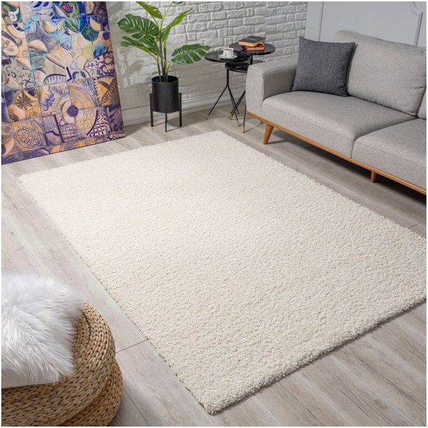 Sanat Hochflor-Teppich LOCA, auch als Läufer und in Rund, rechteckig, Höhe: 30 mm, Wohnzimmer, Langflor, Shaggy, Schlafzimmer