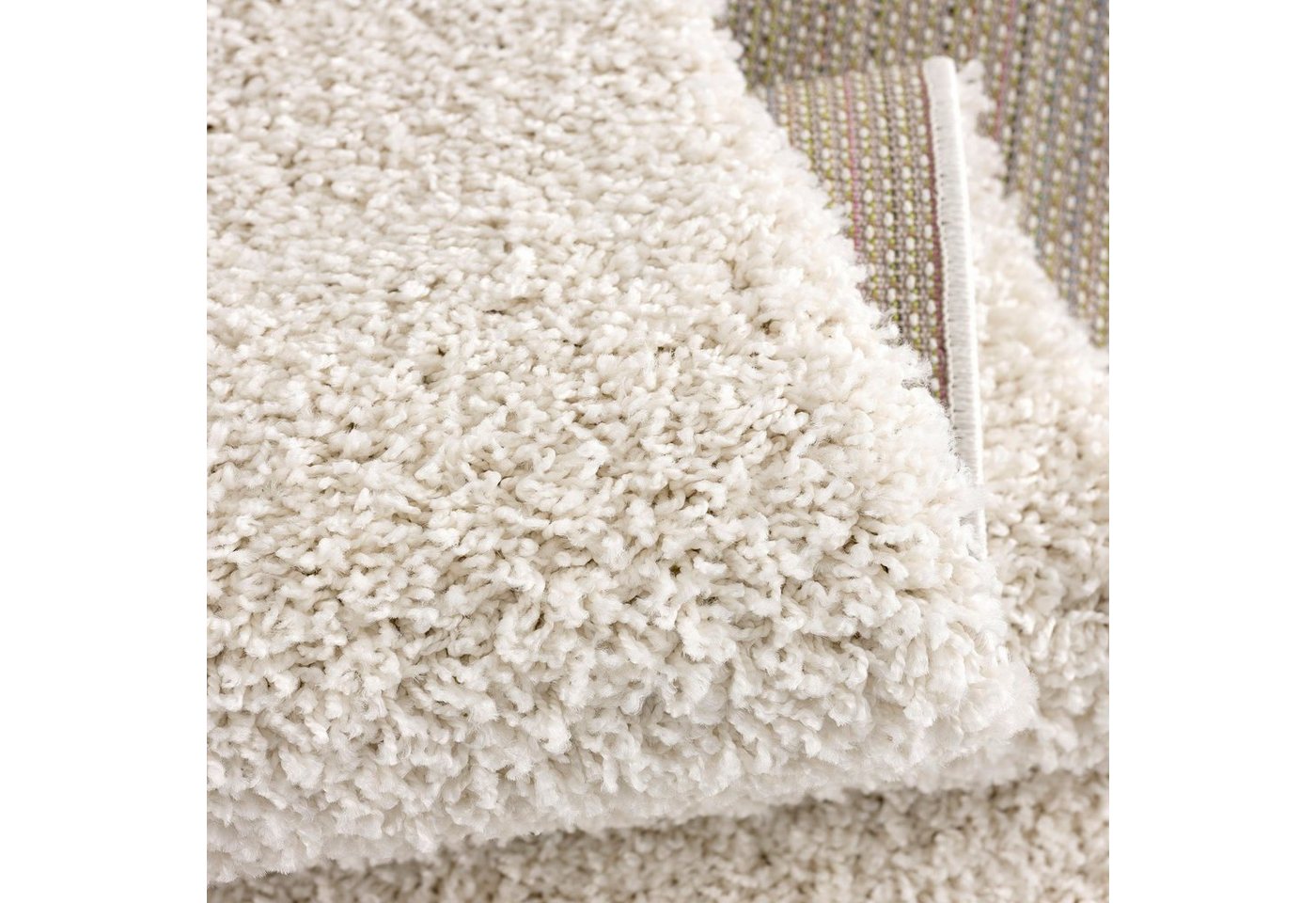 Sanat Hochflor-Teppich LOCA, auch als Läufer und in Rund, rechteckig, Höhe: 30 mm, Wohnzimmer, Langflor, Shaggy, Schlafzimmer – Bild 4 von 5