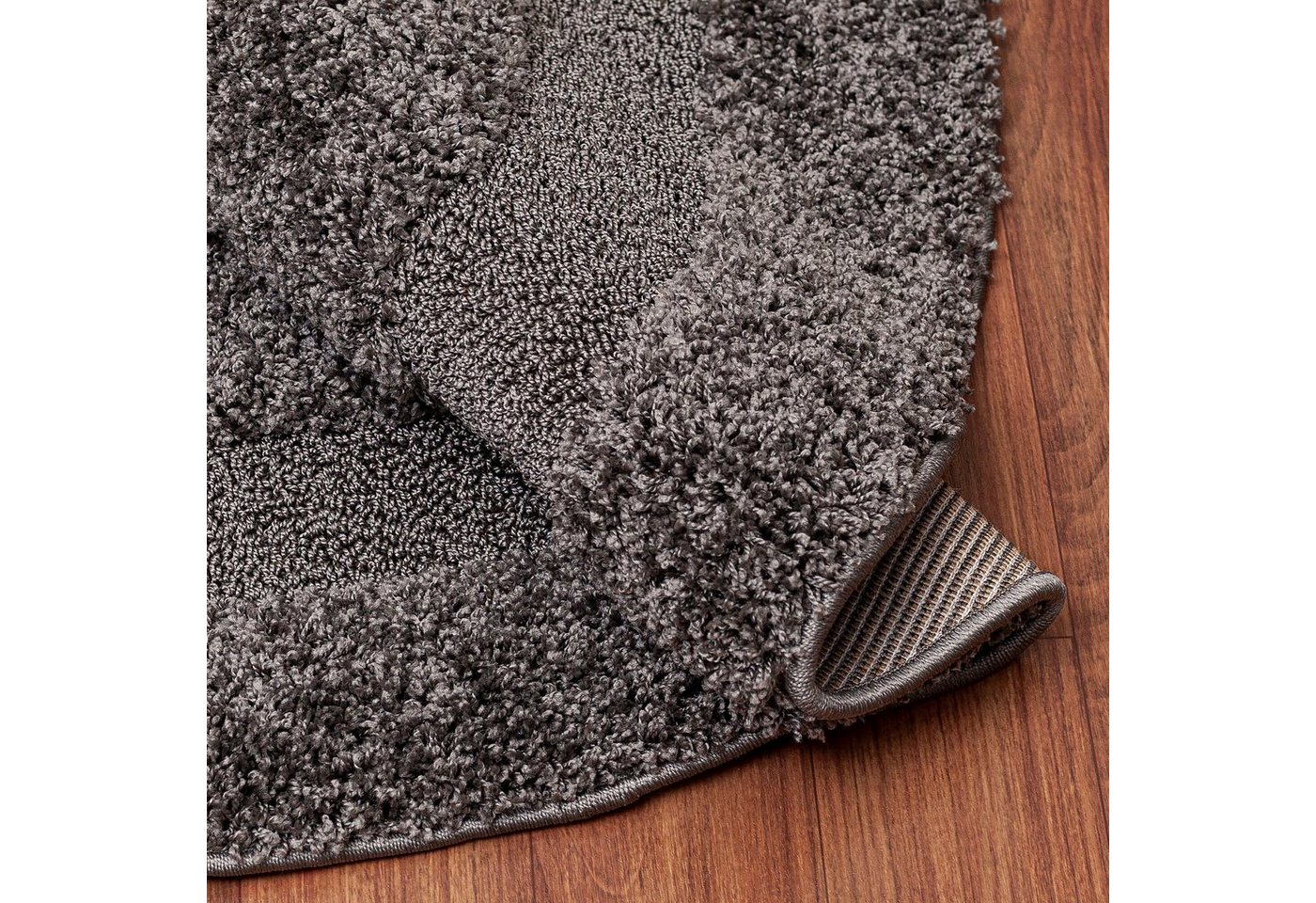 Sanat Hochflor-Teppich Luxus 3500, auch in Rund erhältlich, rund, Höhe: 30 mm, robuster Langflor, weich, Wohnzimmer, Schlafzimmer – Bild 2 von 5