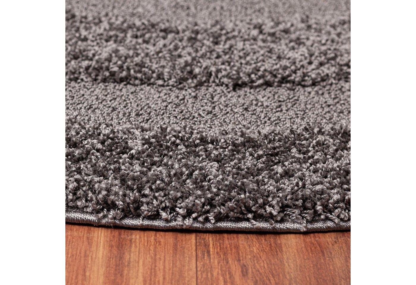 Sanat Hochflor-Teppich Luxus 3500, auch in Rund erhältlich, rund, Höhe: 30 mm, robuster Langflor, weich, Wohnzimmer, Schlafzimmer – Bild 3 von 5
