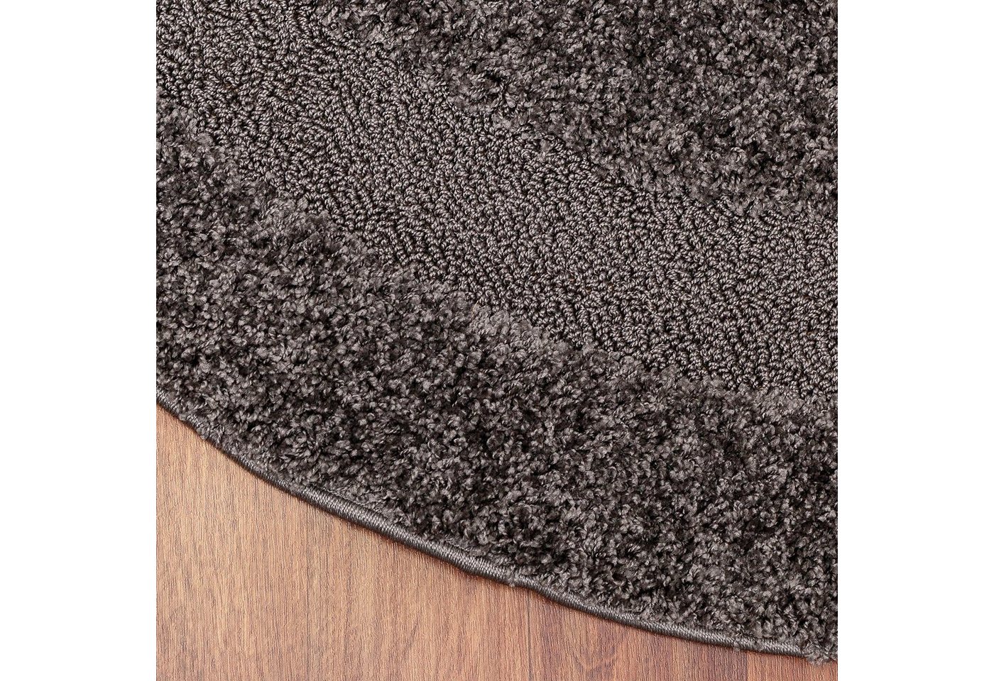 Sanat Hochflor-Teppich Luxus 3500, auch in Rund erhältlich, rund, Höhe: 30 mm, robuster Langflor, weich, Wohnzimmer, Schlafzimmer – Bild 4 von 5