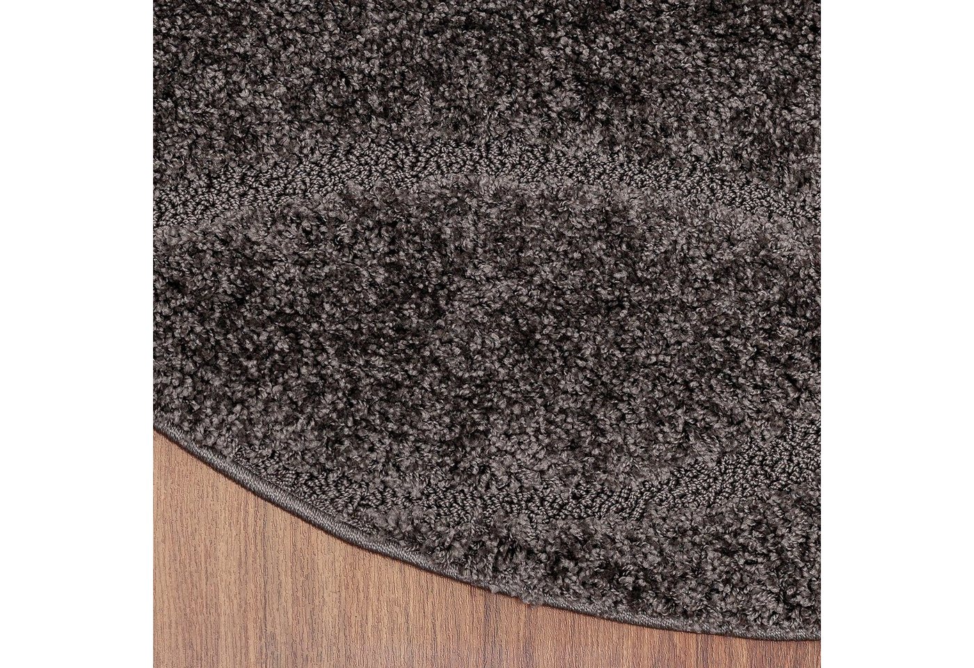 Sanat Hochflor-Teppich Luxus 3503, auch in Rund erhältlich, rund, Höhe: 30 mm, robuster Langflor, weich, Wohnzimmer, Schlafzimmer – Bild 4 von 5