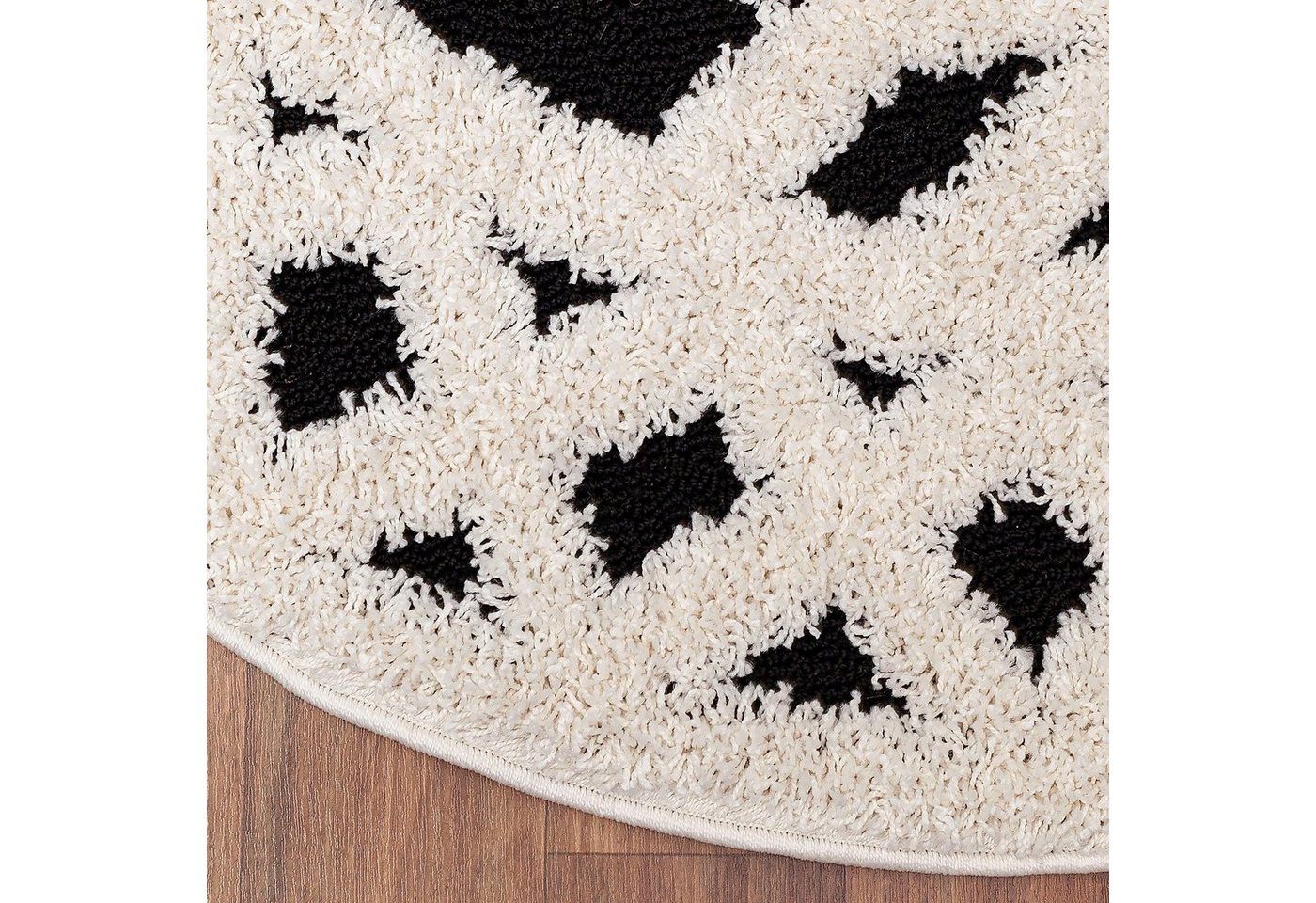 Sanat Hochflor-Teppich Luxus 3506, auch in Rund erhältlich, rund, Höhe: 30 mm, robuster Langflor, weich, Wohnzimmer, Schlafzimmer – Bild 4 von 5