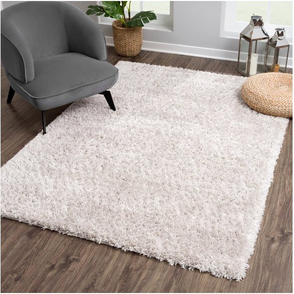 Sanat Hochflor-Teppich Porto, auch als Läufer und in Rund erhältlich, rechteckig, Höhe: 45 mm, Wohnzimmer, Langflor, Shaggy,weich