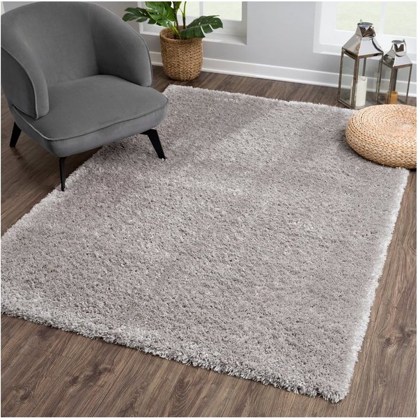 Sanat Hochflor-Teppich Porto, auch als Läufer und in Rund erhältlich, rechteckig, Höhe: 45 mm, Wohnzimmer, Langflor, Shaggy,weich