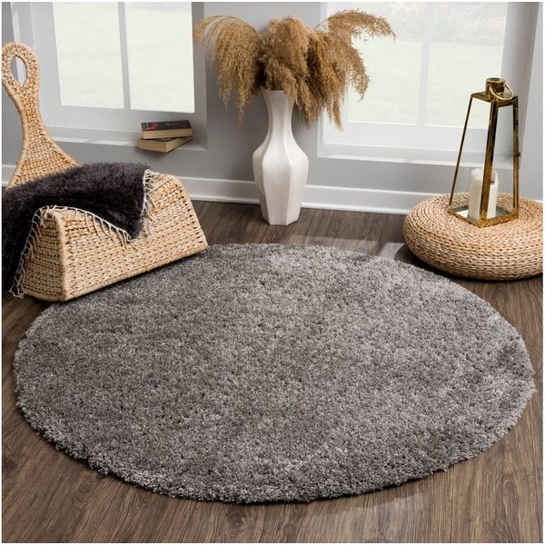 Sanat Hochflor-Teppich Porto, auch als Läufer und in Rund erhältlich, rund, Höhe: 45 mm, Wohnzimmer, Langflor, Shaggy,weich