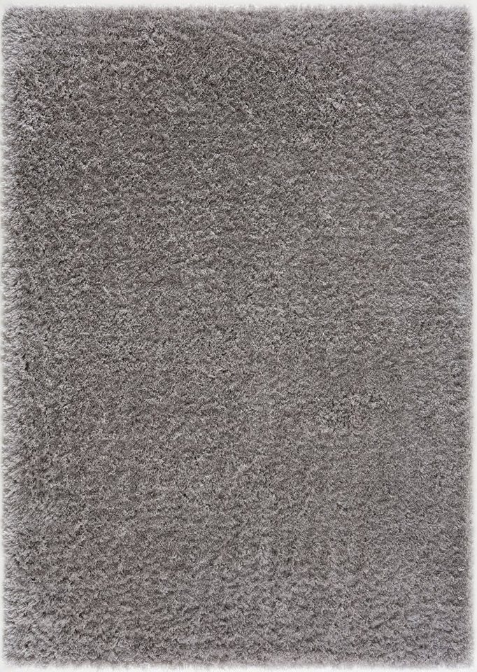 Sanat Hochflor-Teppich Porto, auch als Läufer und in Rund erhältlich, rechteckig, Höhe: 45 mm, Wohnzimmer, Langflor, Shaggy,weich – Bild 2 von 5