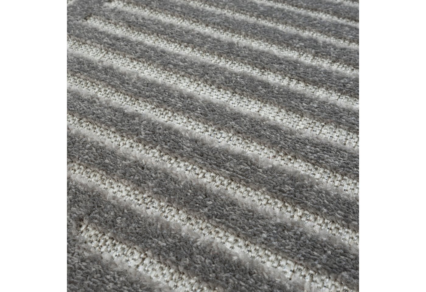 Sanat Teppich Berlin 1, auch als Läufer und in Rund, rund, Höhe: 6 mm, In -und Outdoor geeignet, Außenbereich, Terrasse, Balkon, auch Läufer – Bild 5 von 5