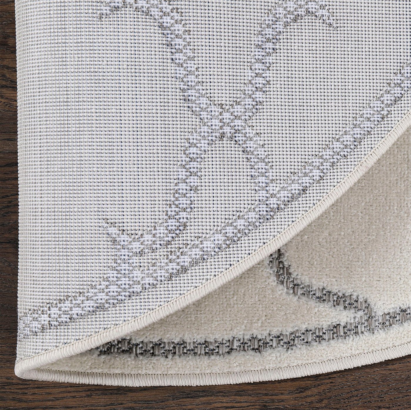 Sanat Teppich Berlin, auch als Läufer und in Rund, rund, Höhe: 6 mm, In -und Outdoor geeignet, robust und pflegeleicht – Bild 4 von 5