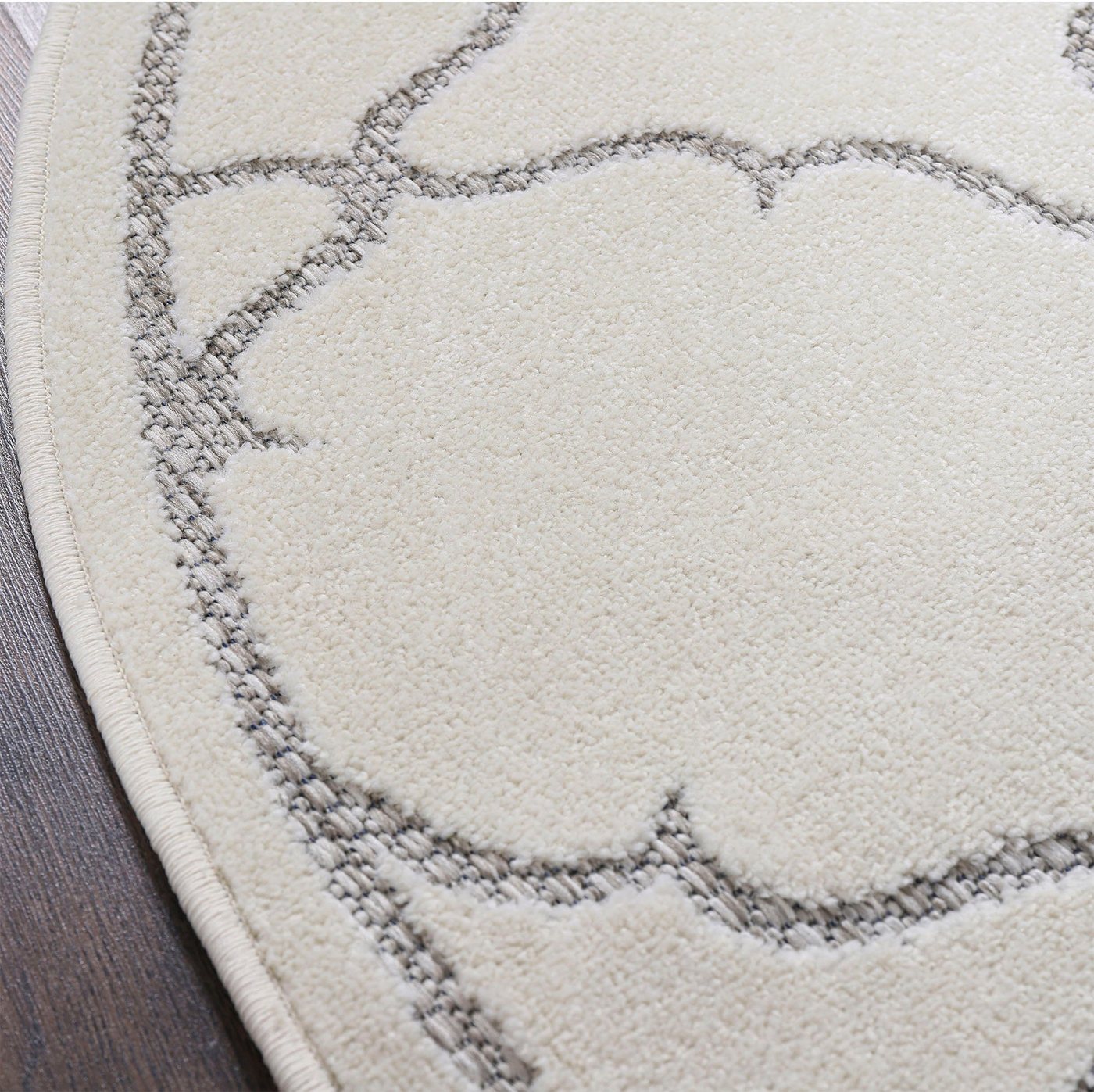 Sanat Teppich Berlin, auch als Läufer und in Rund, rund, Höhe: 6 mm, In -und Outdoor geeignet, robust und pflegeleicht – Bild 5 von 5