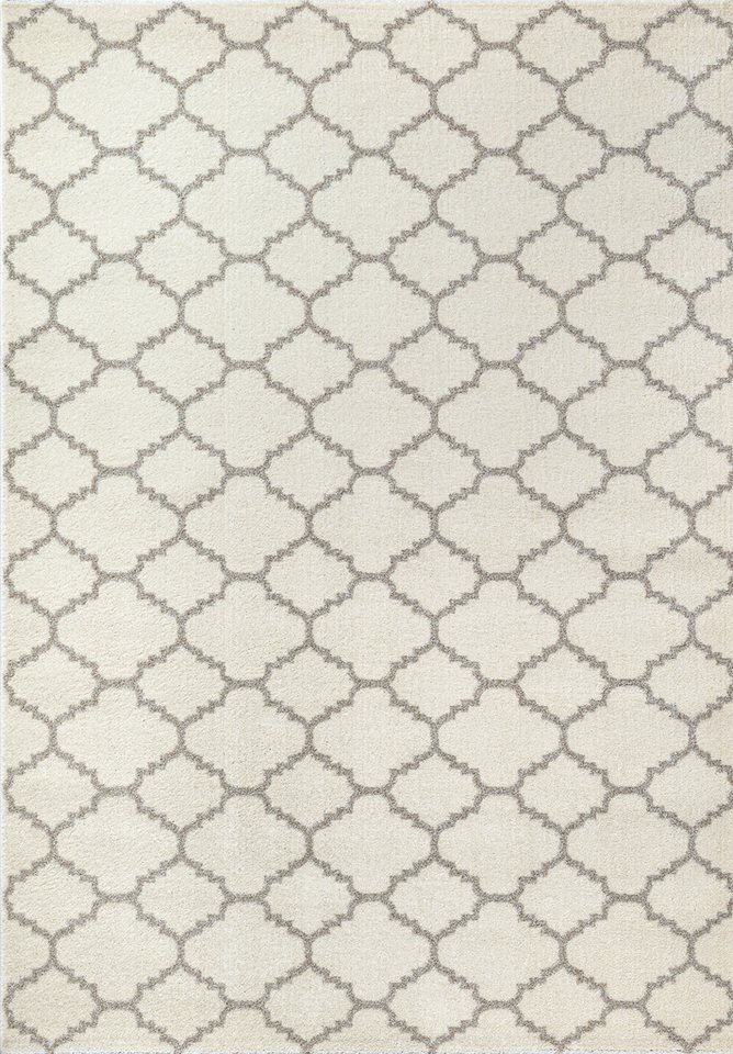 Sanat Teppich Boho 8202, auch als Läufer und in Rund, rechteckig, Höhe: 10 mm, Kurzflor, robust, Boho, Scandic, für Fussbodenheizung geeignet – Bild 2 von 5