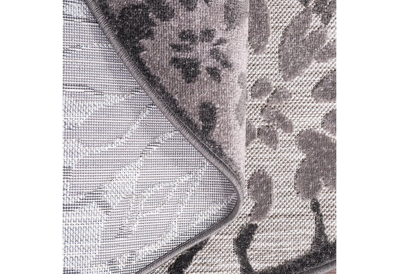 Sanat Teppich Floral 2 Outdoor, rund, Höhe: 6 mm, In- und Outdoor geeignet, florales Design, Balkon, Terasse – Bild 3 von 5