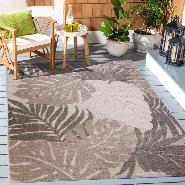 Sanat Teppich Floral Outdoor, auch als Läufer und Rund, rechteckig, Höhe: 6 mm, In- und Outdoor geeignet, florales Design, Balkon, Terasse