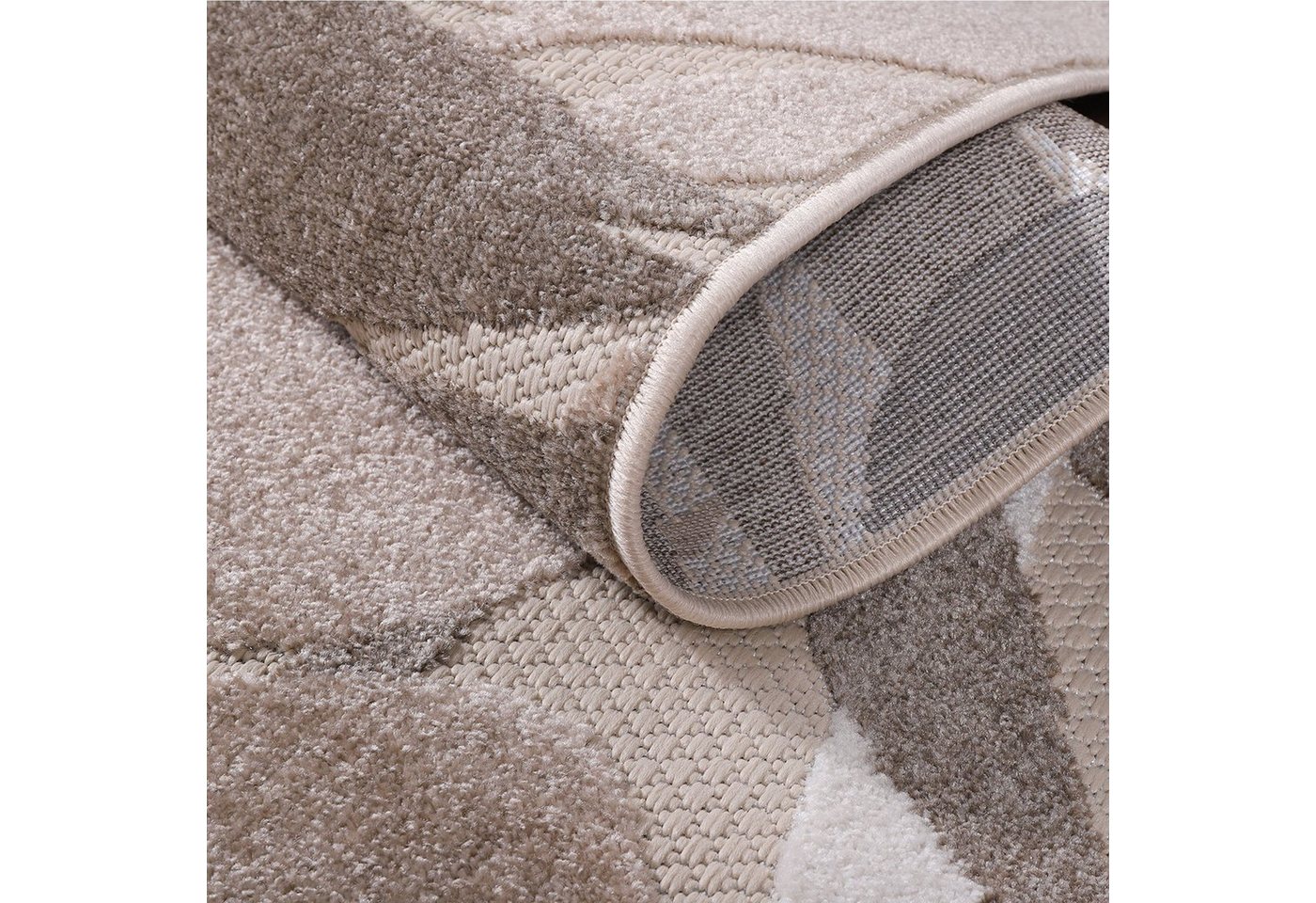 Sanat Teppich Floral Outdoor, auch als Läufer und Rund, rechteckig, Höhe: 6 mm, In- und Outdoor geeignet, florales Design, Balkon, Terasse – Bild 3 von 5