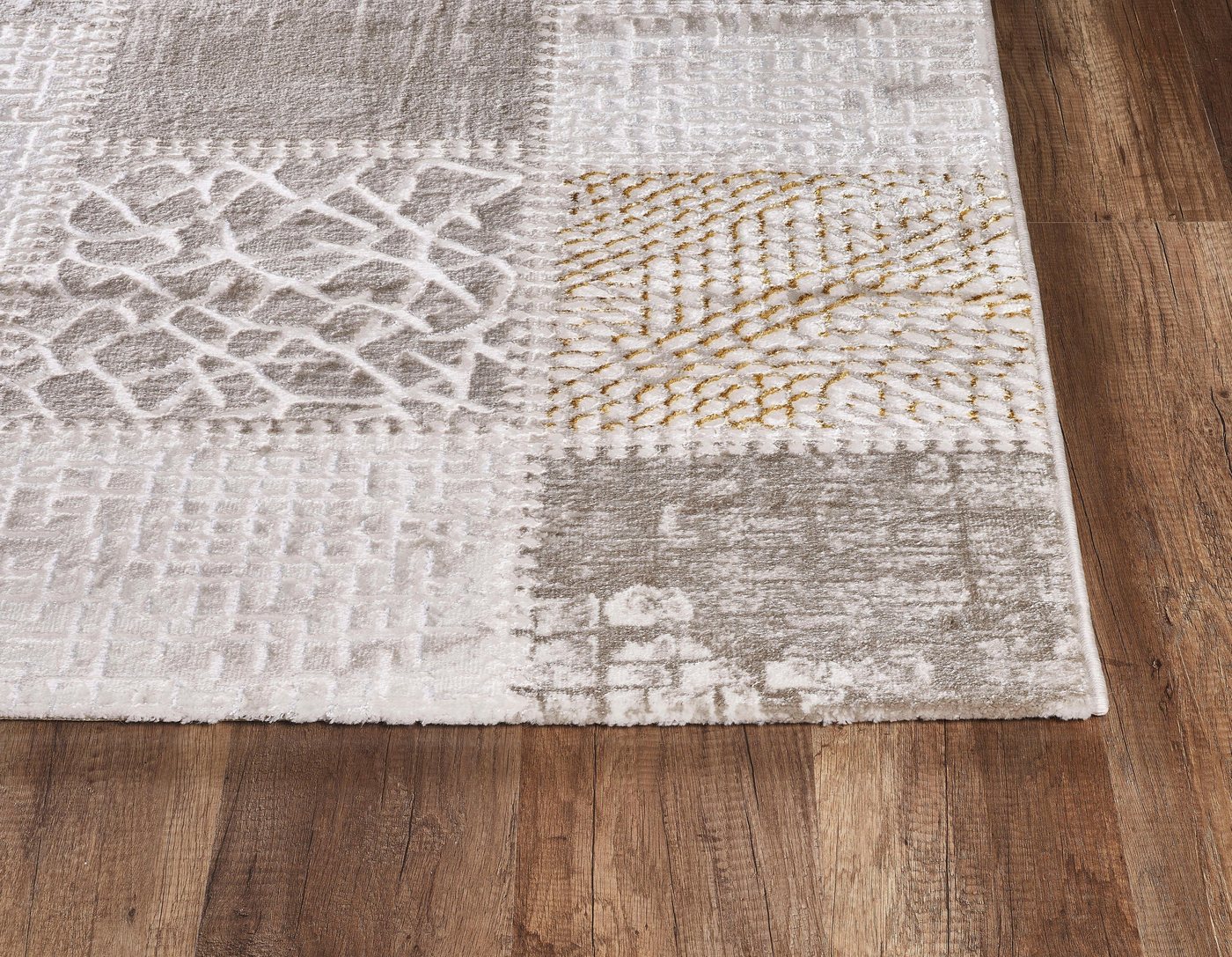 Sanat Teppich Harmony 3202, auch als Läufer, rechteckig, Höhe: 12 mm, Wohnzimmer, Kurzflor, modern, Patchwork, Schlafzimmer – Bild 4 von 5