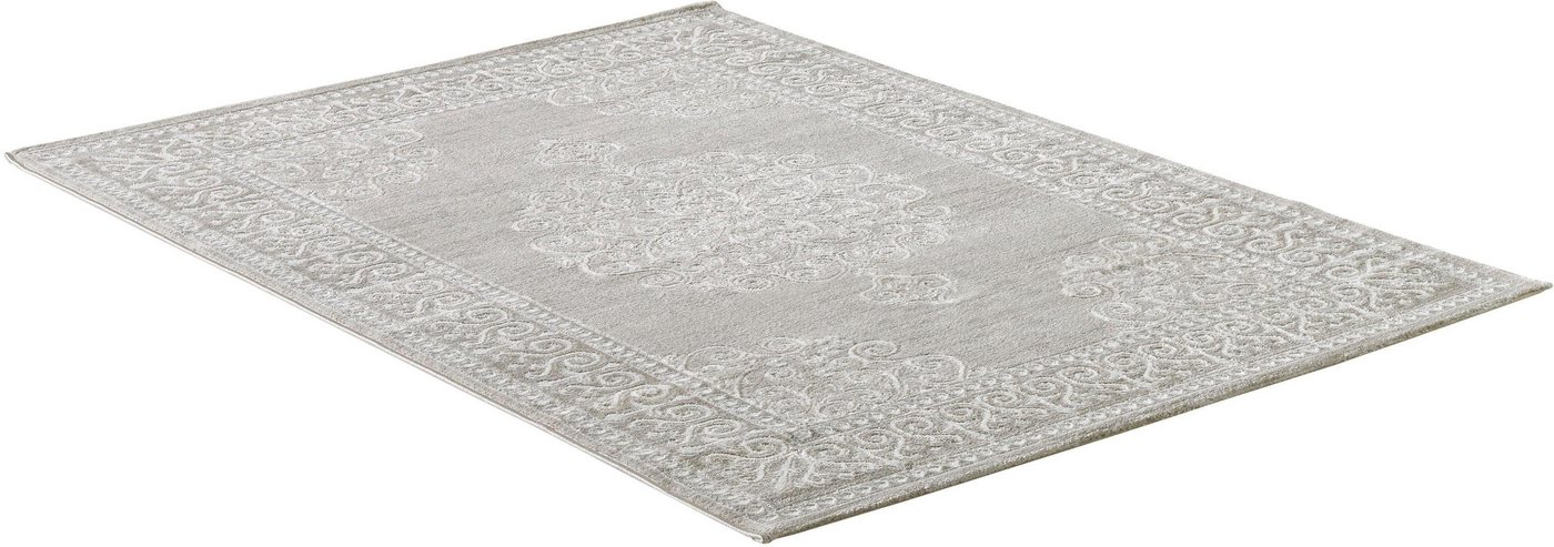 Sanat Teppich Harmony 3204, auch als Läufer und rund, rechteckig, Höhe: 12 mm, Wohnzimmer, Kurzflor, modern, Orient Optik, Schlafzimmer – Bild 4 von 5