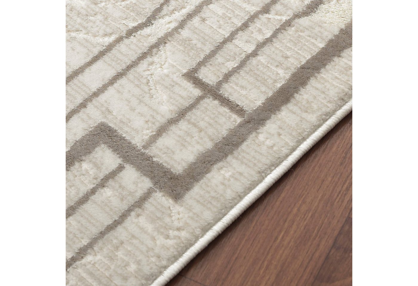 Sanat Teppich Harmony 3212, auch als Läufer, rechteckig, Höhe: 12 mm, Wohnzimmer, Kurzflor, modern, abtrakt, Schlafzimmer – Bild 3 von 5