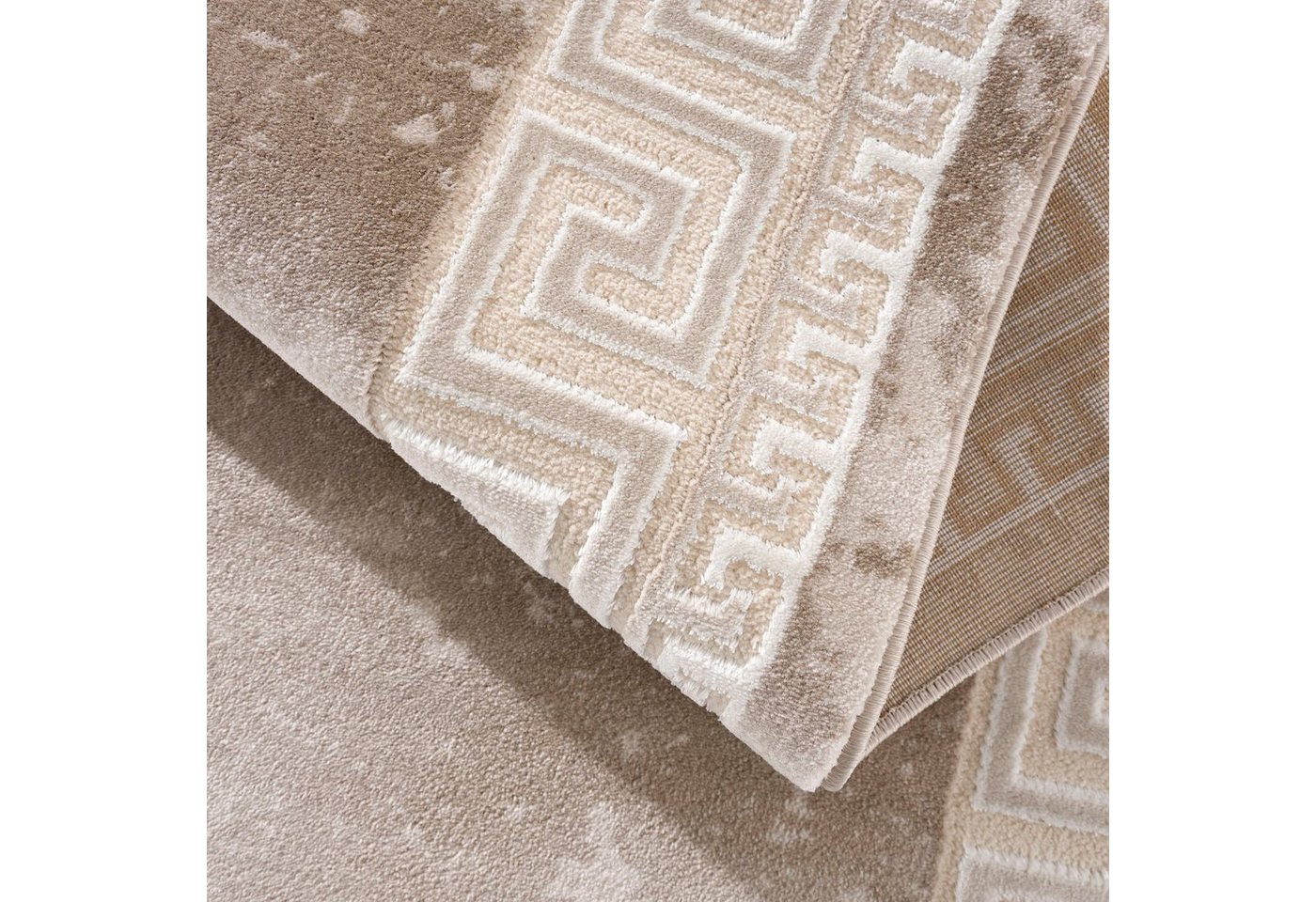 Sanat Teppich Harmony 3212, auch als Läufer, rechteckig, Höhe: 12 mm, Wohnzimmer, Kurzflor, modern, Orient Optik, Schlafzimmer – Bild 4 von 5