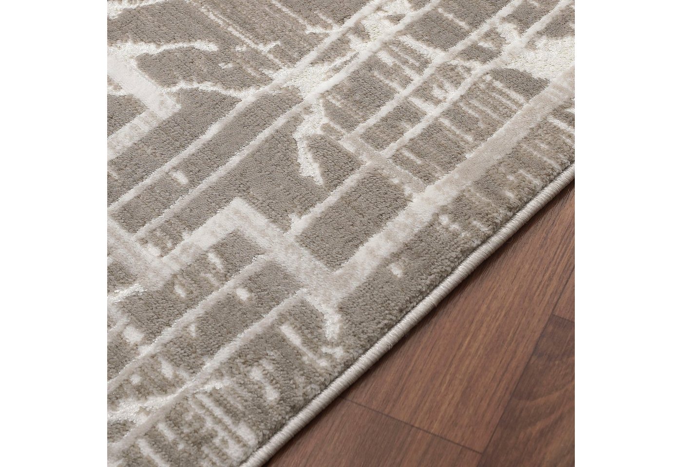 Sanat Teppich Harmony 3212, auch als Läufer, rechteckig, Höhe: 12 mm, Wohnzimmer, Kurzflor, modern, abtrakt, Schlafzimmer – Bild 3 von 5