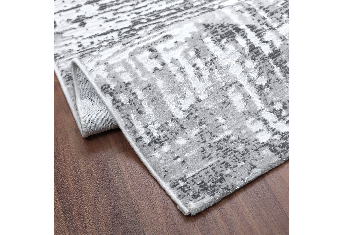 Sanat Teppich Harmony 3215, auch als Läufer und rund, rechteckig, Höhe: 12 mm, Wohnzimmer, Kurzflor, modern, abtrakt, Schlafzimmer – Bild 3 von 5
