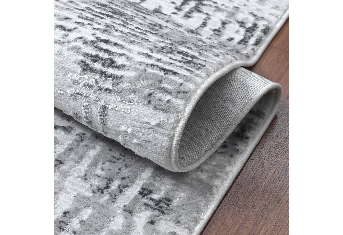 Sanat Teppich Harmony 3215, auch als Läufer und rund, rechteckig, Höhe: 12 mm, Wohnzimmer, Kurzflor, modern, abtrakt, Schlafzimmer – Bild 2 von 5