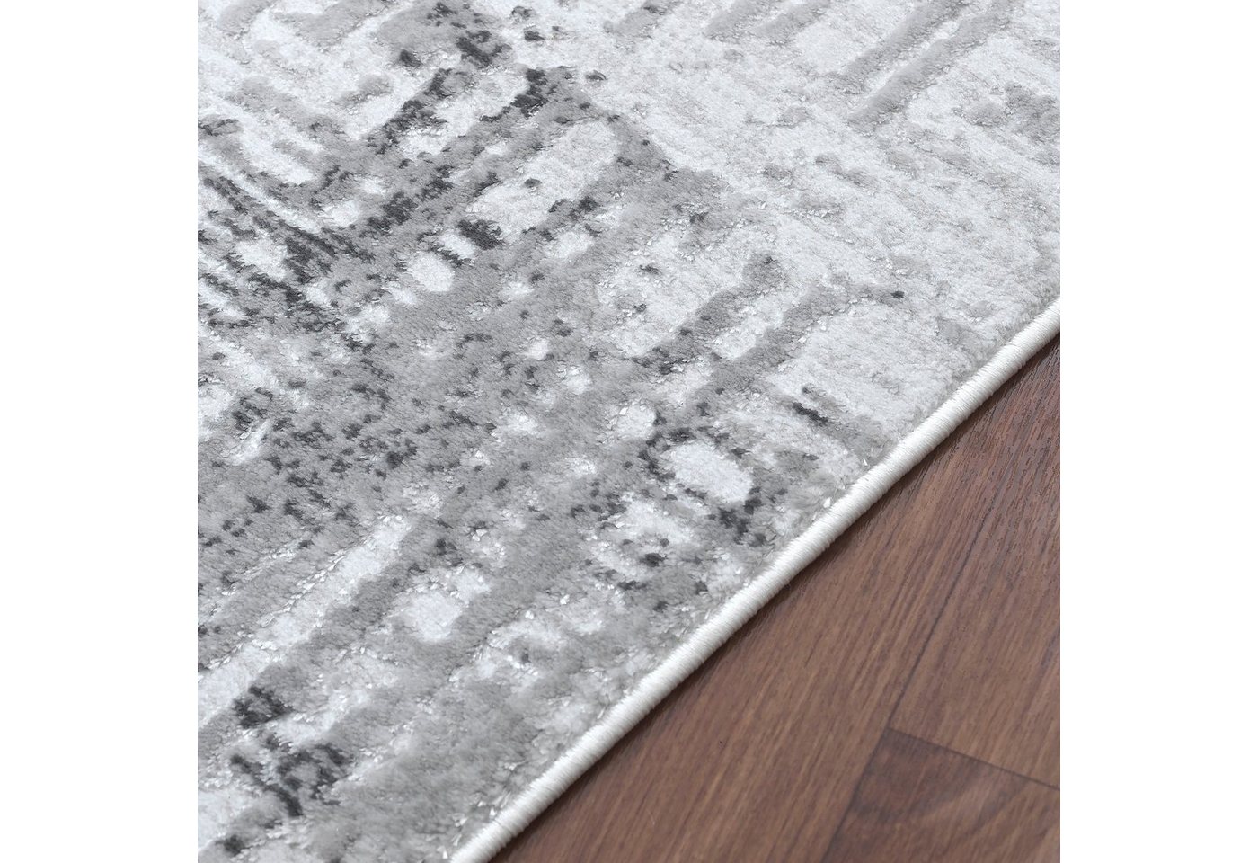 Sanat Teppich Harmony 3215, auch als Läufer und rund, rechteckig, Höhe: 12 mm, Wohnzimmer, Kurzflor, modern, abtrakt, Schlafzimmer – Bild 4 von 5