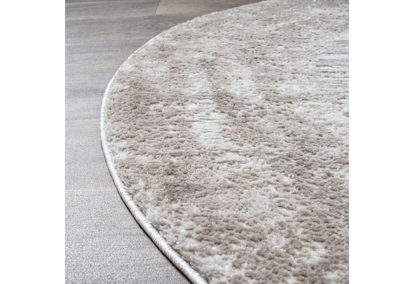 Sanat Teppich Harmony 3215, auch als Läufer und in Rund, rund, Höhe: 12 mm, Wohnzimmer, Kurzflor, modern, Bordüre, Schlafzimmer – Bild 5 von 5
