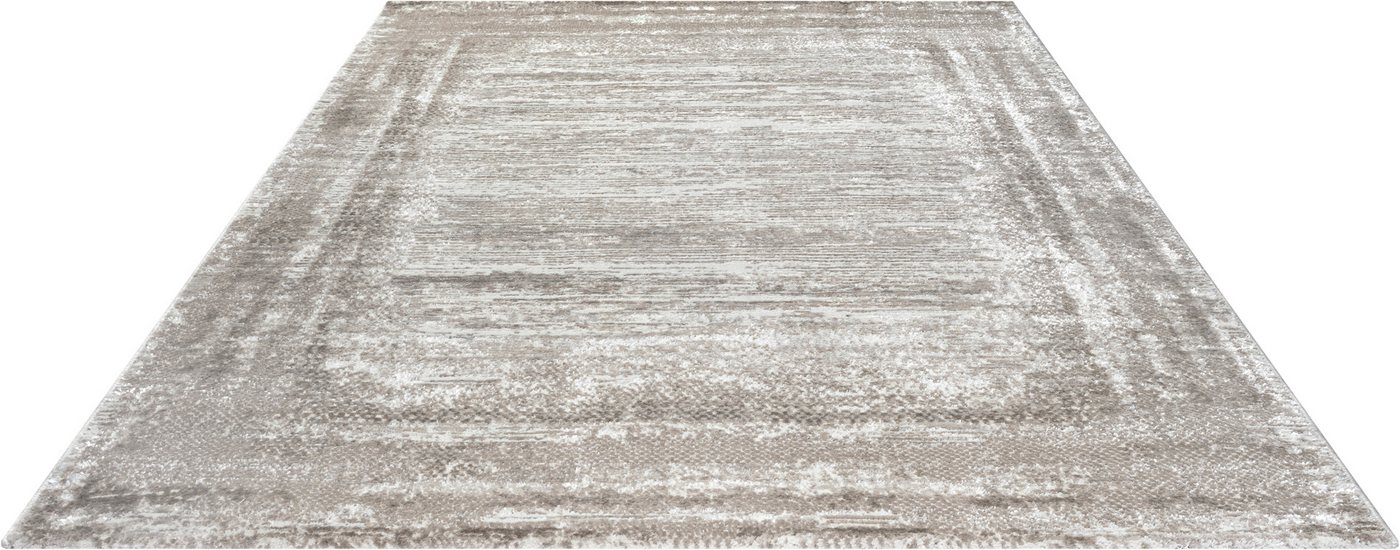 Sanat Teppich Harmony 3215, auch als Läufer und in Rund, rechteckig, Höhe: 12 mm, Wohnzimmer, Kurzflor, modern, Bordüre, Schlafzimmer – Bild 3 von 5