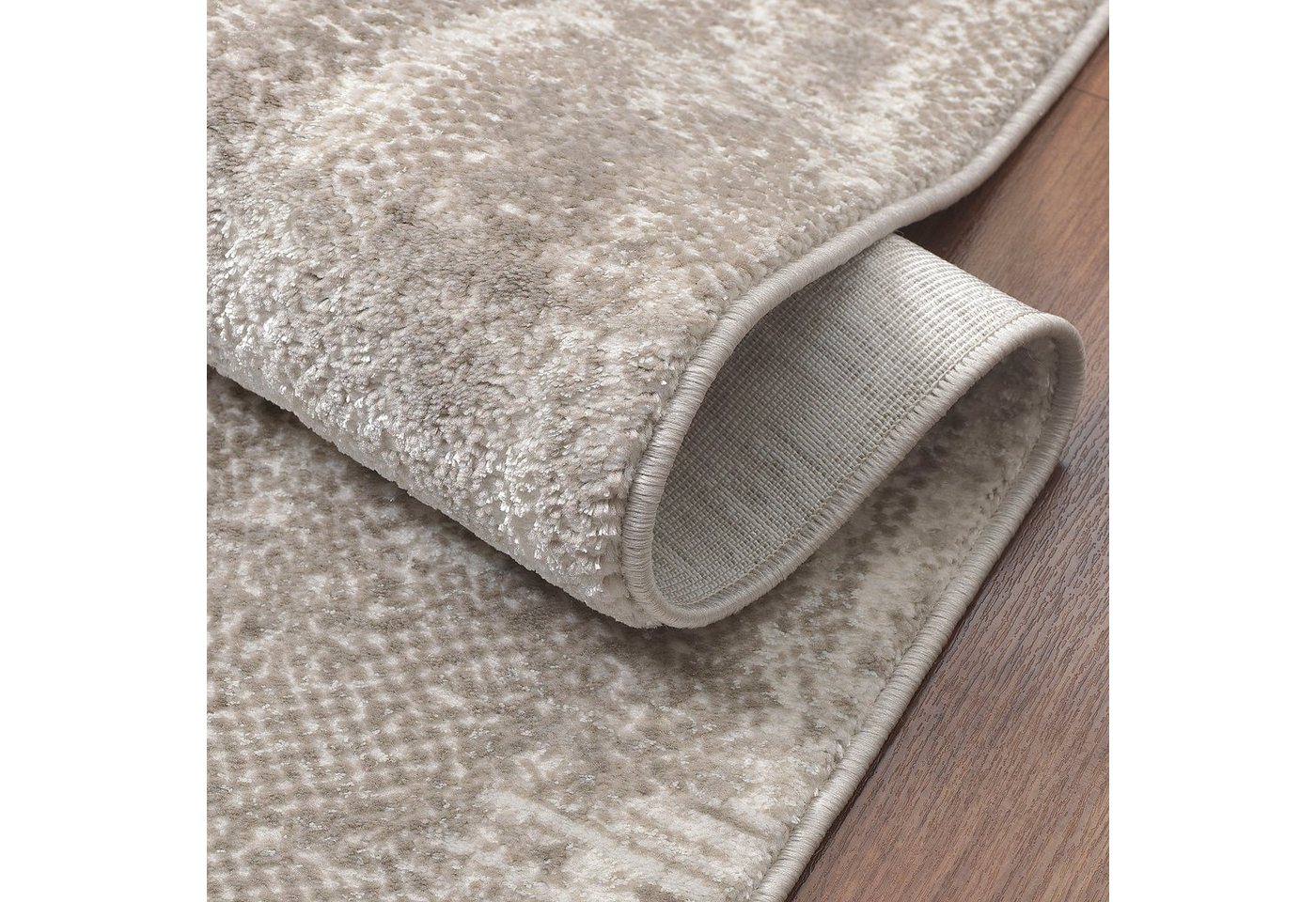 Sanat Teppich Harmony 3215, auch als Läufer und in Rund, rechteckig, Höhe: 12 mm, Wohnzimmer, Kurzflor, modern, Bordüre, Schlafzimmer – Bild 5 von 5