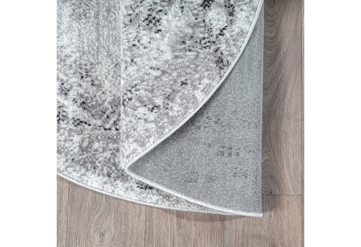 Sanat Teppich Harmony 3215, auch als Läufer und in Rund, rund, Höhe: 12 mm, Wohnzimmer, Kurzflor, modern, Bordüre, Schlafzimmer – Bild 3 von 5