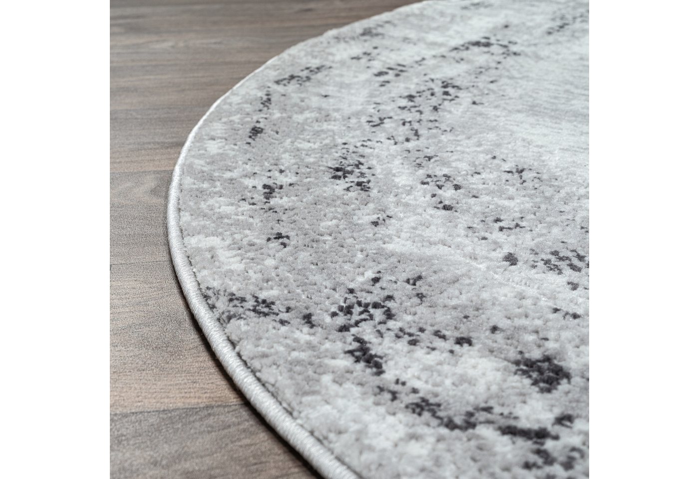 Sanat Teppich Harmony 3215, auch als Läufer und in Rund, rund, Höhe: 12 mm, Wohnzimmer, Kurzflor, modern, Bordüre, Schlafzimmer – Bild 5 von 5