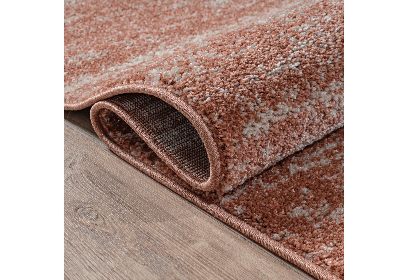 Sanat Teppich Oslo, auch als Läufer und in Rund, rund, Höhe: 10 mm, meliert, robuster Kurzflor, Wohnzimmer, Schlafzimmer, Kinderzimmer – Bild 2 von 5