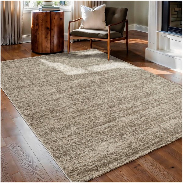 Sanat Teppich Oslo, auch als Läufer und in Rund, rechteckig, Höhe: 10 mm, meliert, robuster Kurzflor, Wohnzimmer, Schlafzimmer, Kinderzimmer