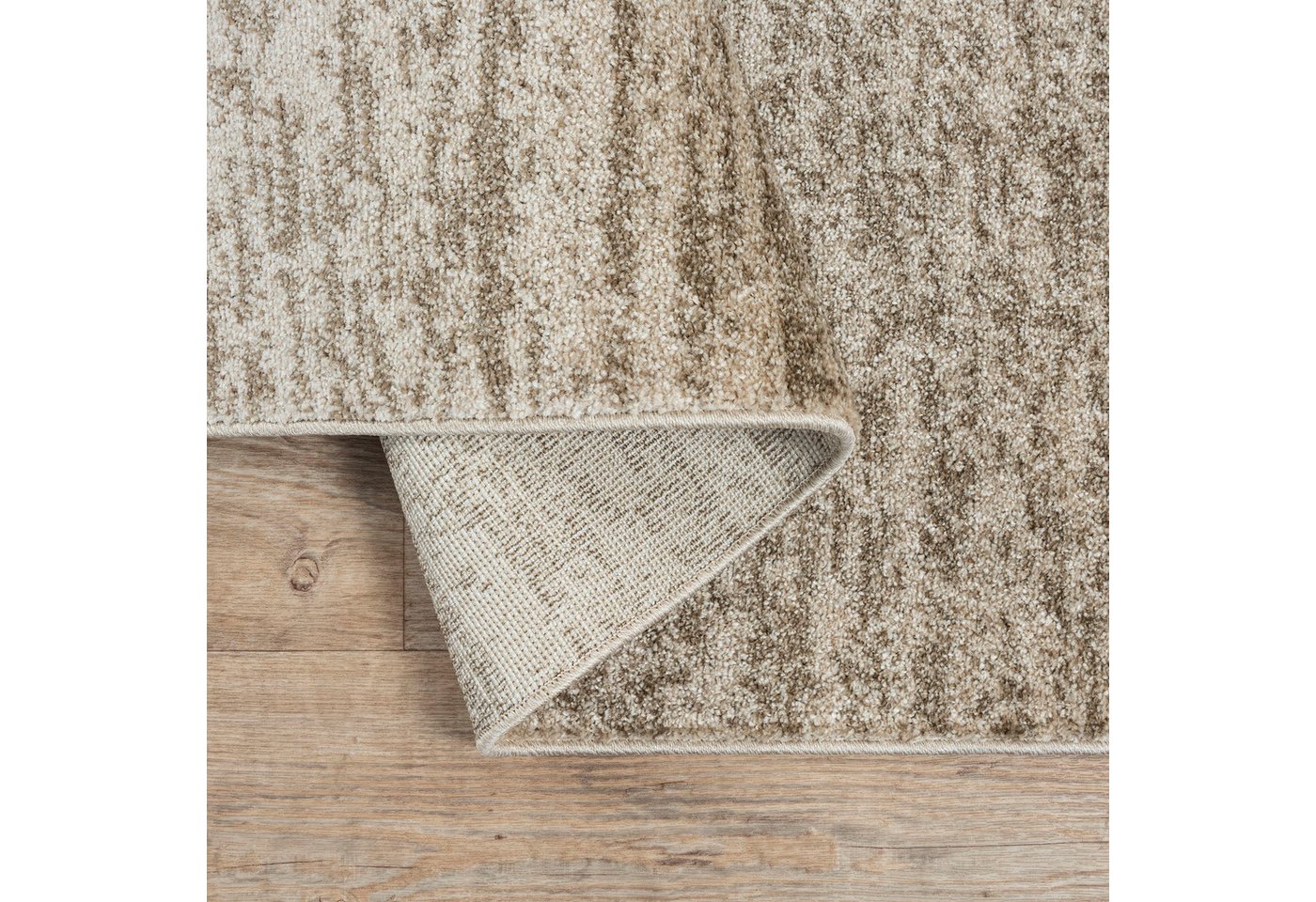 Sanat Teppich Oslo, auch als Läufer und in Rund, rechteckig, Höhe: 10 mm, meliert, robuster Kurzflor, Wohnzimmer, Schlafzimmer, Kinderzimmer – Bild 4 von 5
