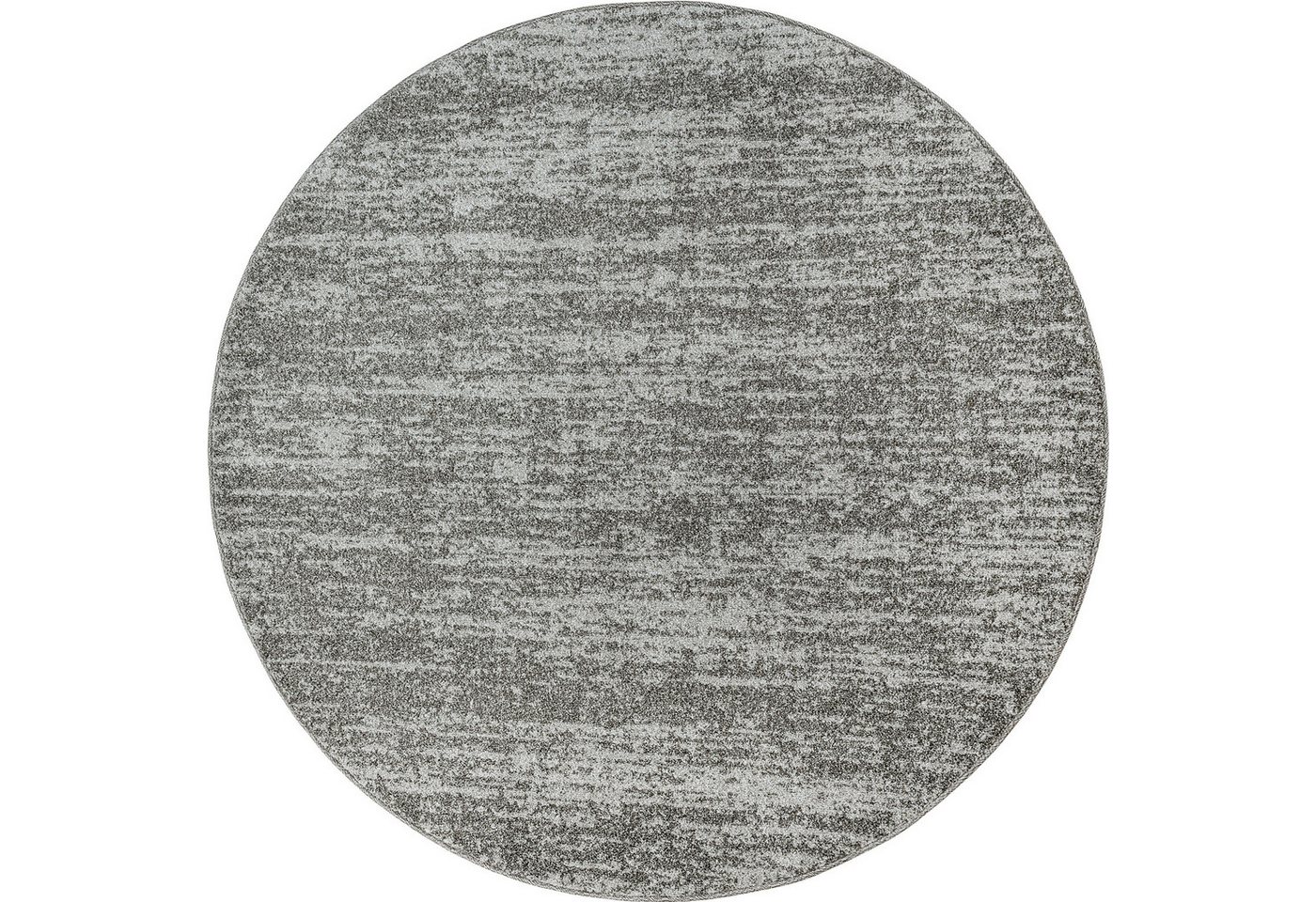 Sanat Teppich Oslo, auch als Läufer und in Rund, rund, Höhe: 10 mm, meliert, robuster Kurzflor, Wohnzimmer, Schlafzimmer, Kinderzimmer – Bild 2 von 5