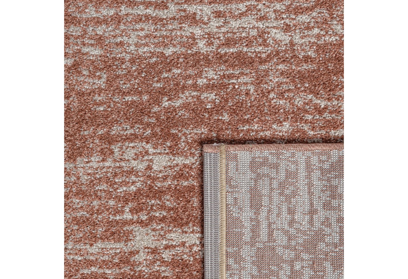 Sanat Teppich Oslo, auch als Läufer und in Rund, rechteckig, Höhe: 10 mm, meliert, robuster Kurzflor, Wohnzimmer, Schlafzimmer, Kinderzimmer – Bild 4 von 5