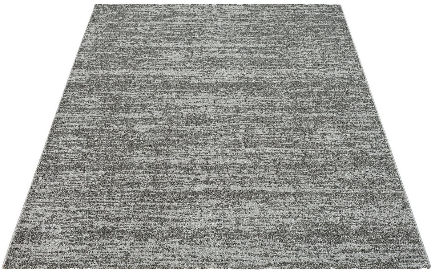 Sanat Teppich Oslo, auch als Läufer und in Rund, rechteckig, Höhe: 10 mm, meliert, robuster Kurzflor, Wohnzimmer, Schlafzimmer, Kinderzimmer – Bild 2 von 5