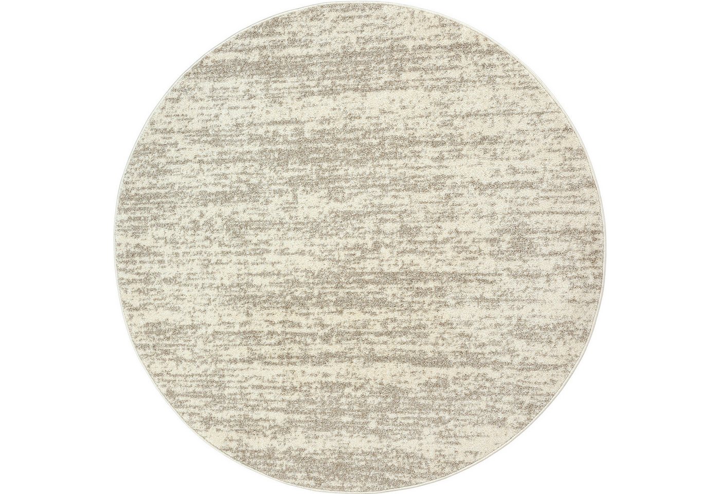 Sanat Teppich Oslo, auch als Läufer und in Rund, rund, Höhe: 10 mm, meliert, robuster Kurzflor, Wohnzimmer, Schlafzimmer, Kinderzimmer – Bild 2 von 5