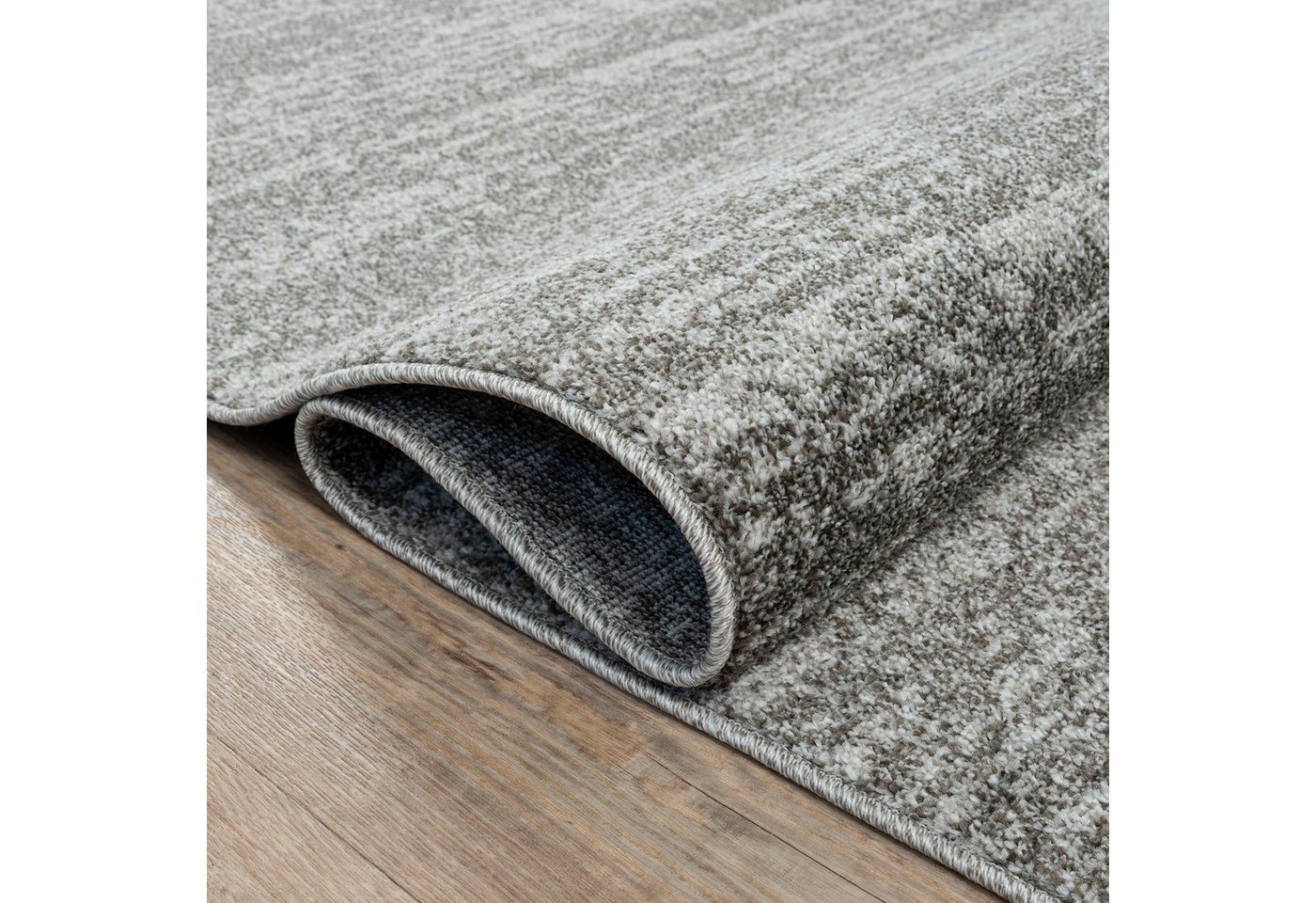 Sanat Teppich Oslo, auch als Läufer und in Rund, rechteckig, Höhe: 10 mm, meliert, robuster Kurzflor, Wohnzimmer, Schlafzimmer, Kinderzimmer – Bild 5 von 5